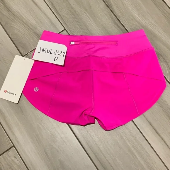 Lululemon Speed Up Short 2.5” * Pow Pink - Picture 8 of 8